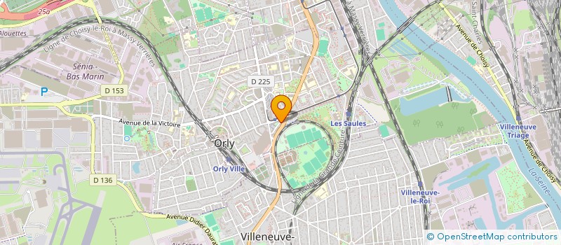 localisation de l'entreprise MONSIEUR ISKANDER DJOUAD  ORLY