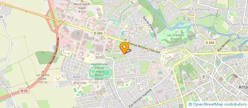 localisation de l'entreprise MONSIEUR ISKANDER JARJIR à ARRAS