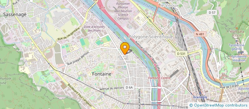 localisation de l'entreprise MONSIEUR ISKENDER YILMAZ à FONTAINE