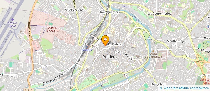 localisation de l'entreprise MONSIEUR ISLA M'COLO  POITIERS