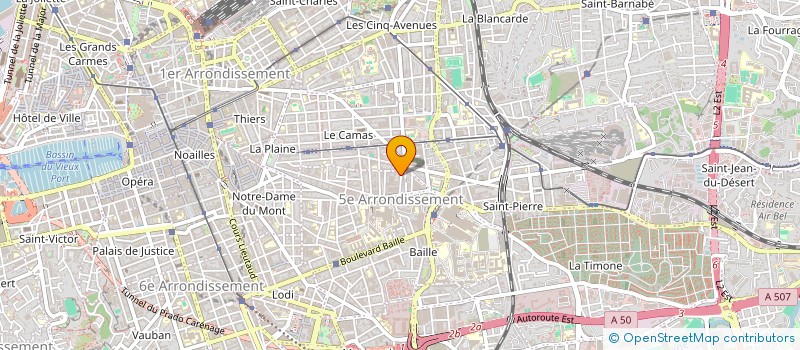 localisation de l'entreprise MONSIEUR ISLAM AKROUR  MARSEILLE