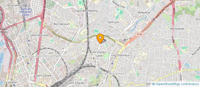 localisation de l'entreprise MONSIEUR ISLAM AMEZIANE à MARSEILLE