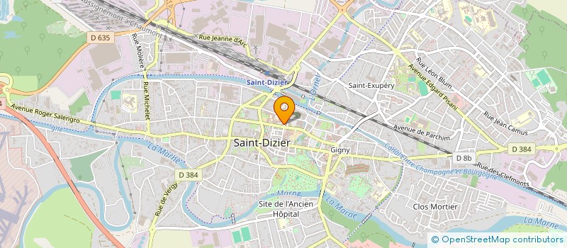 localisation de l'entreprise MONSIEUR ISLAM ARIBI à SAINT-DIZIER