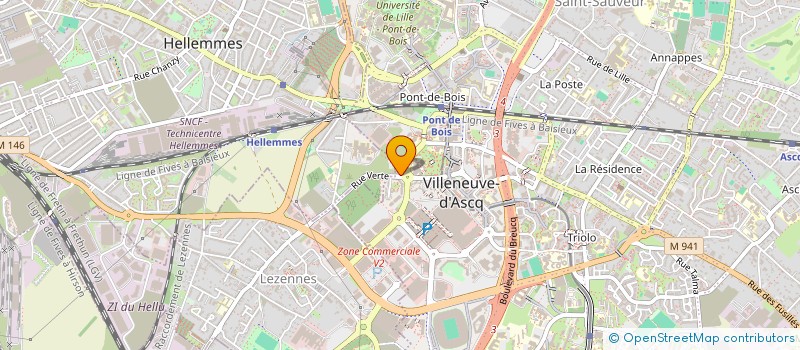 localisation de l'entreprise MONSIEUR ISLAM ARIOUT  VILLENEUVE-D'ASCQ