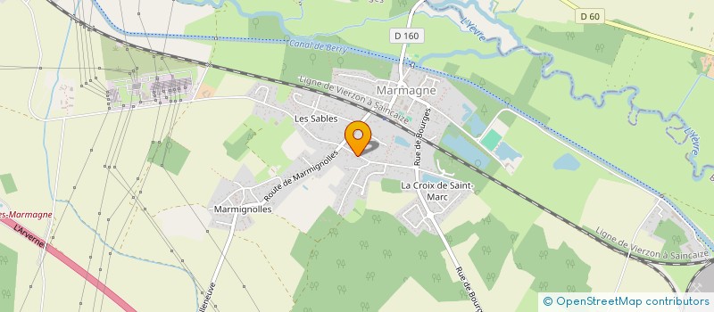 localisation de l'entreprise MONSIEUR ISLAM AVDIU  MARMAGNE