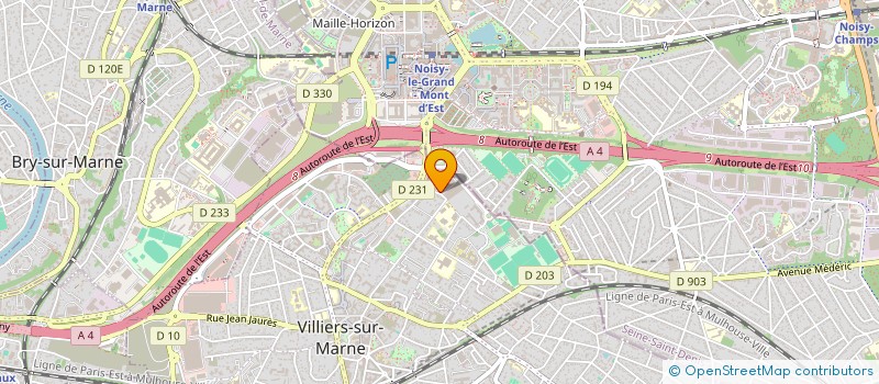 localisation de l'entreprise MONSIEUR ISLAM AZIBI  VILLIERS-SUR-MARNE