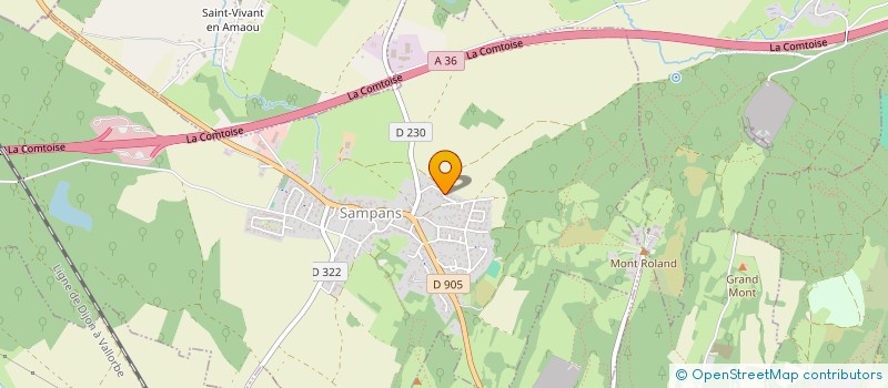 localisation de l'entreprise MONSIEUR ISLAM BAH  BREVANS