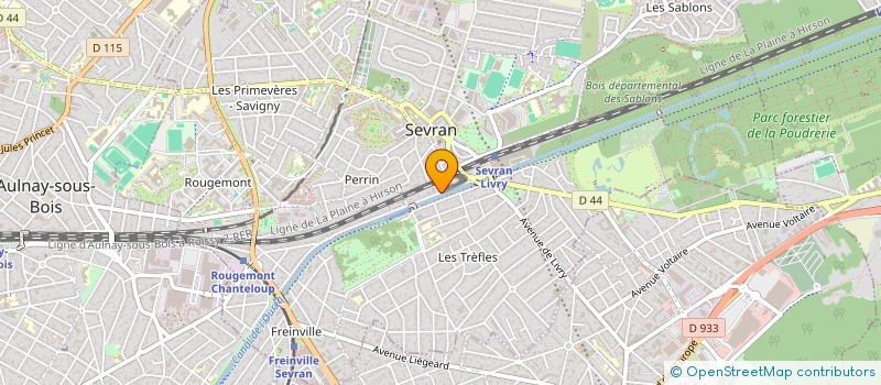 localisation de l'entreprise MONSIEUR ISLAM BALAMANE à SEVRAN