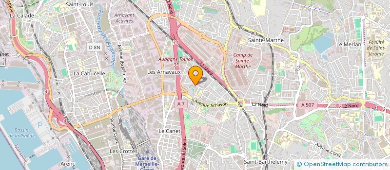 localisation de l'entreprise MONSIEUR ISLAM BELGOUR à MARSEILLE