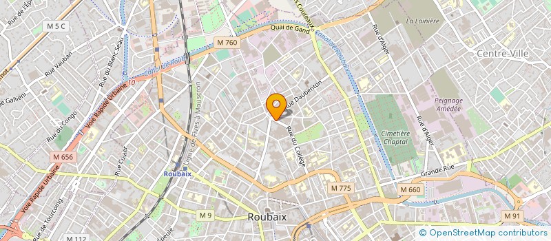 localisation de l'entreprise MONSIEUR ISLAM BELGUET à LILLE