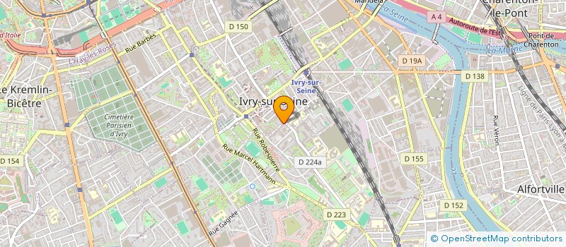 localisation de l'entreprise MONSIEUR ISLAM BELOUAZZANI  IVRY-SUR-SEINE