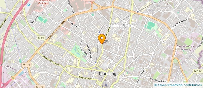 localisation de l'entreprise MONSIEUR ISLAM BENCHADI à TOURCOING