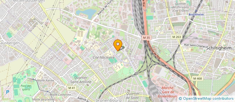 localisation de l'entreprise MONSIEUR ISLAM BHATTI  STRASBOURG