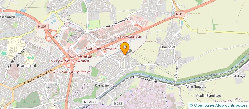 localisation de l'entreprise MONSIEUR ISLAM BISULTANOV  LA ROCHELLE