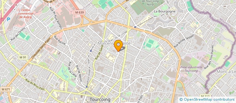 localisation de l'entreprise MONSIEUR ISLAM BOUBEKEUR à TOURCOING