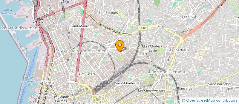 localisation de l'entreprise MONSIEUR ISLAM CHERIF à MARSEILLE
