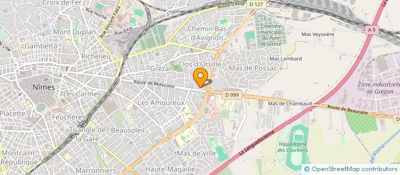 localisation de l'entreprise MONSIEUR ISLAM ELAZAZI  NIMES