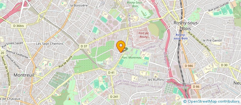 localisation de l'entreprise MONSIEUR ISLAM HAMMAMI à MONTREUIL