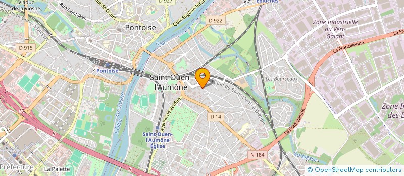 localisation de l'entreprise MONSIEUR ISLAM JAHIRUL à SAINT-OUEN-L'AUMONE