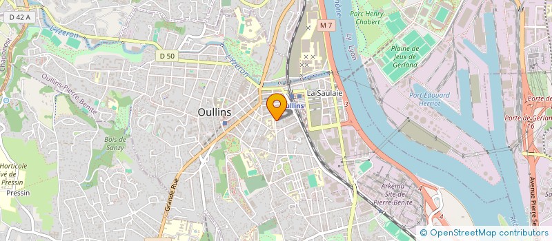 localisation de l'entreprise MONSIEUR ISLAM KAMRUL  GIVORS