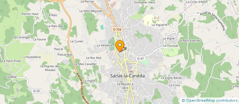 localisation de l'entreprise MONSIEUR ISLAM KHAIF à SARLAT-LA-CANEDA