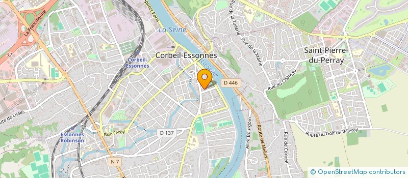 localisation de l'entreprise MONSIEUR ISLAM KHELILI à CORBEIL-ESSONNES