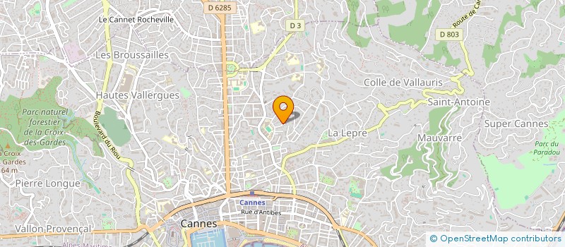 localisation de l'entreprise MONSIEUR ISLAM MEGHNIA à CANNES