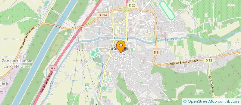 localisation de l'entreprise MONSIEUR ISLAM NURUL  BOLLENE