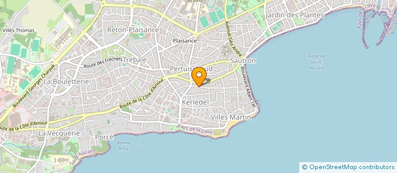 localisation de l'entreprise MONSIEUR ISLAM RACHEM  SAINT-NAZAIRE