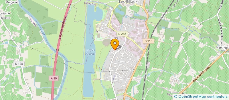 localisation de l'entreprise MONSIEUR ISLAM SAIFUL  LIBOURNE