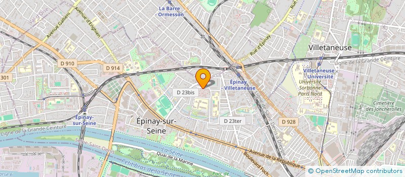 localisation de l'entreprise MONSIEUR ISLAM SHAMIM  SAINT-DENIS