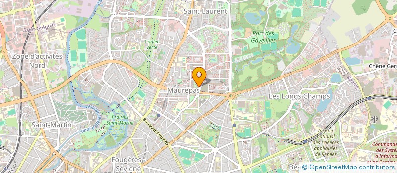 localisation de l'entreprise MONSIEUR ISLAM SIRAJUL  RENNES