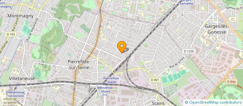 localisation de l'entreprise MONSIEUR ISLAM SIRAJUL à PIERREFITTE-SUR-SEINE