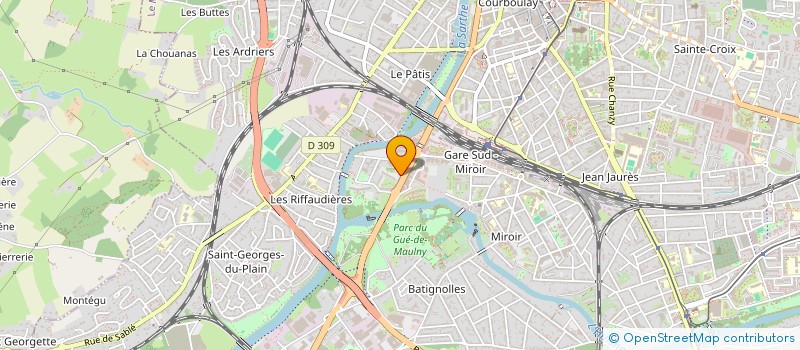 localisation de l'entreprise MONSIEUR ISLAM SOLTAHANOV  LE MANS