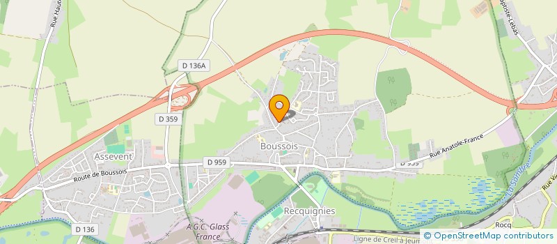 localisation de l'entreprise MONSIEUR ISLAM TEGGUER  MAUBEUGE