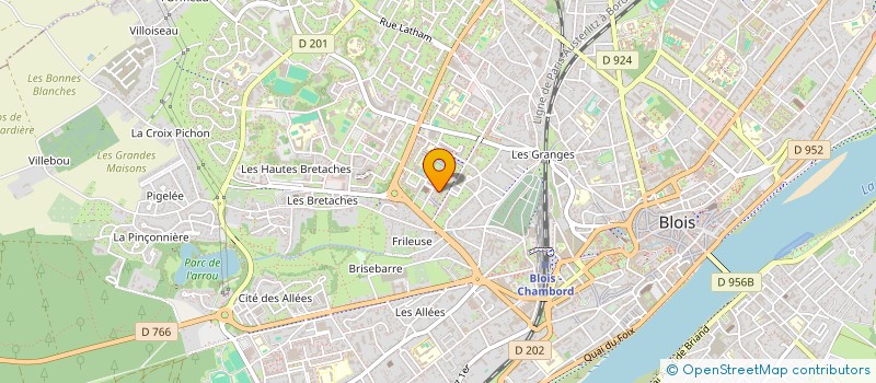 localisation de l'entreprise MONSIEUR ISLAM YOUNOUSSOV  BLOIS