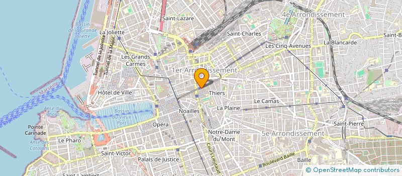 localisation de l'entreprise MONSIEUR ISLAM ZAOUCHE à MARSEILLE 1ER