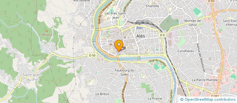 localisation de l'entreprise MONSIEUR ISLAM ZEMITI  ALES