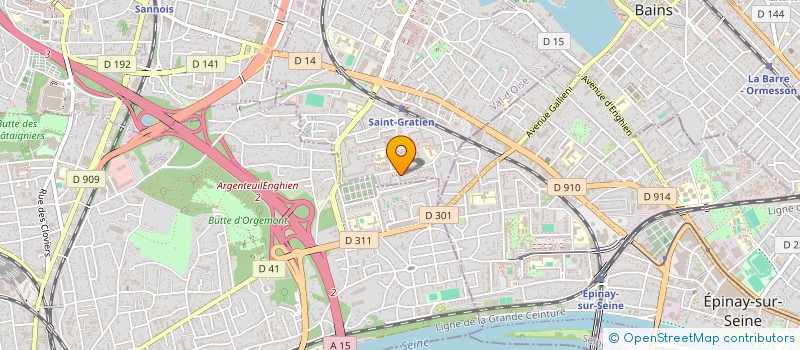 localisation de l'entreprise MONSIEUR ISLAM ZIOUCHE  SAINT-GRATIEN