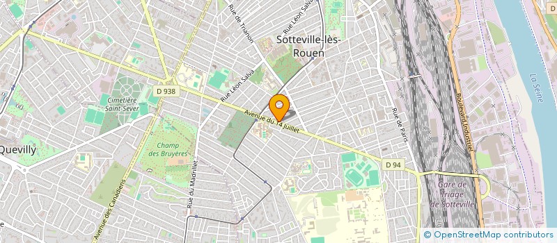 localisation de l'entreprise MONSIEUR ISLAMGUL ZAZAI  SOTTEVILLE-LES-ROUEN