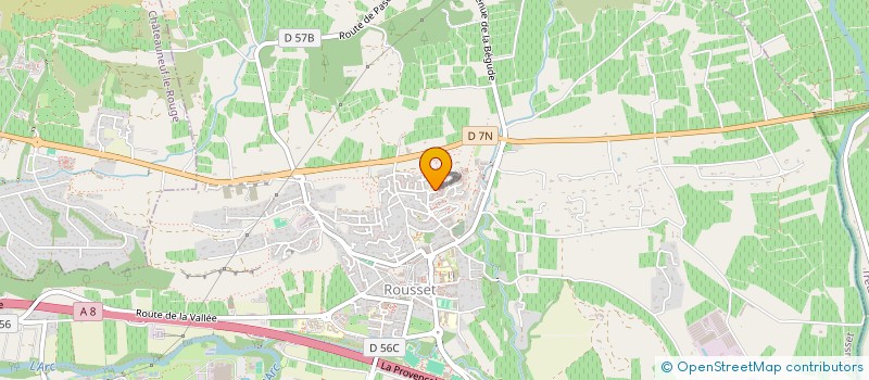 localisation de l'entreprise MONSIEUR ISLEM BOUFERKAS  ROUSSET