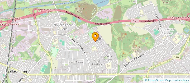 localisation de l'entreprise MONSIEUR ISLEM BOUSSEKSOU  NOYELLES-SOUS-LENS