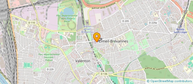 localisation de l'entreprise MONSIEUR ISLEM CHAIB  LIMEIL BREVANNES