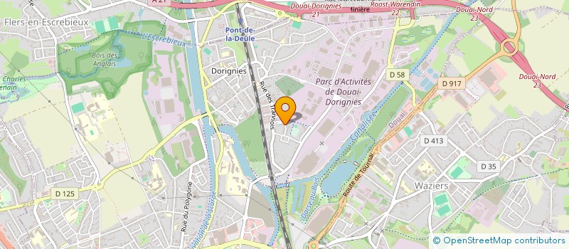 localisation de l'entreprise MONSIEUR ISLEM DOUZI  DOUAI