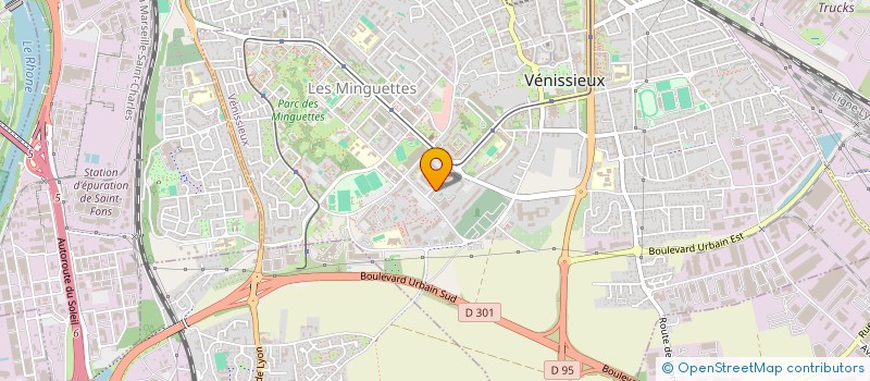 localisation de l'entreprise MONSIEUR ISLEM MEKSEN  VENISSIEUX