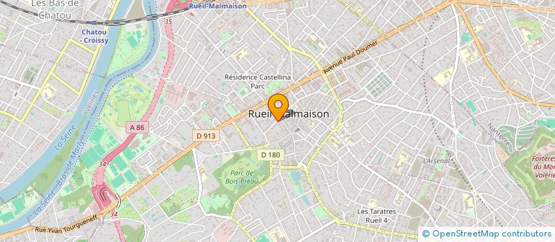 localisation de l'entreprise MONSIEUR ISLEM MENIOUA à RUEIL-MALMAISON