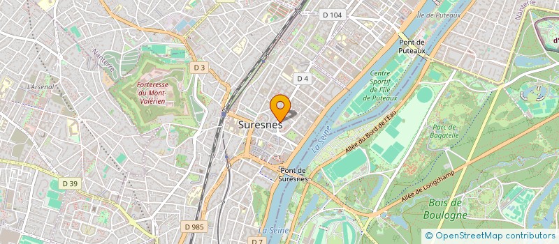 localisation de l'entreprise MONSIEUR ISLEM MEZERRI  SURESNES