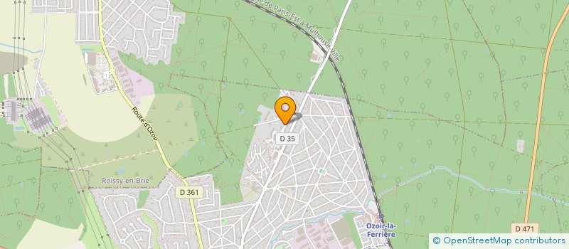 localisation de l'entreprise MONSIEUR ISLEM NOUR  OZOIR-LA-FERRIERE