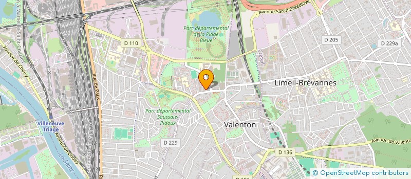 localisation de l'entreprise MONSIEUR ISLEM TALHADJT  VALENTON