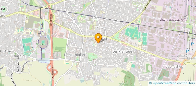 localisation de l'entreprise MONSIEUR ISLHEM REKIK  MEYZIEU